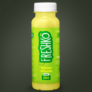 СТУДЕНО ПРЕСОВАН СОК ЯБЪЛКА FRESHKO 250ml 12х250ml