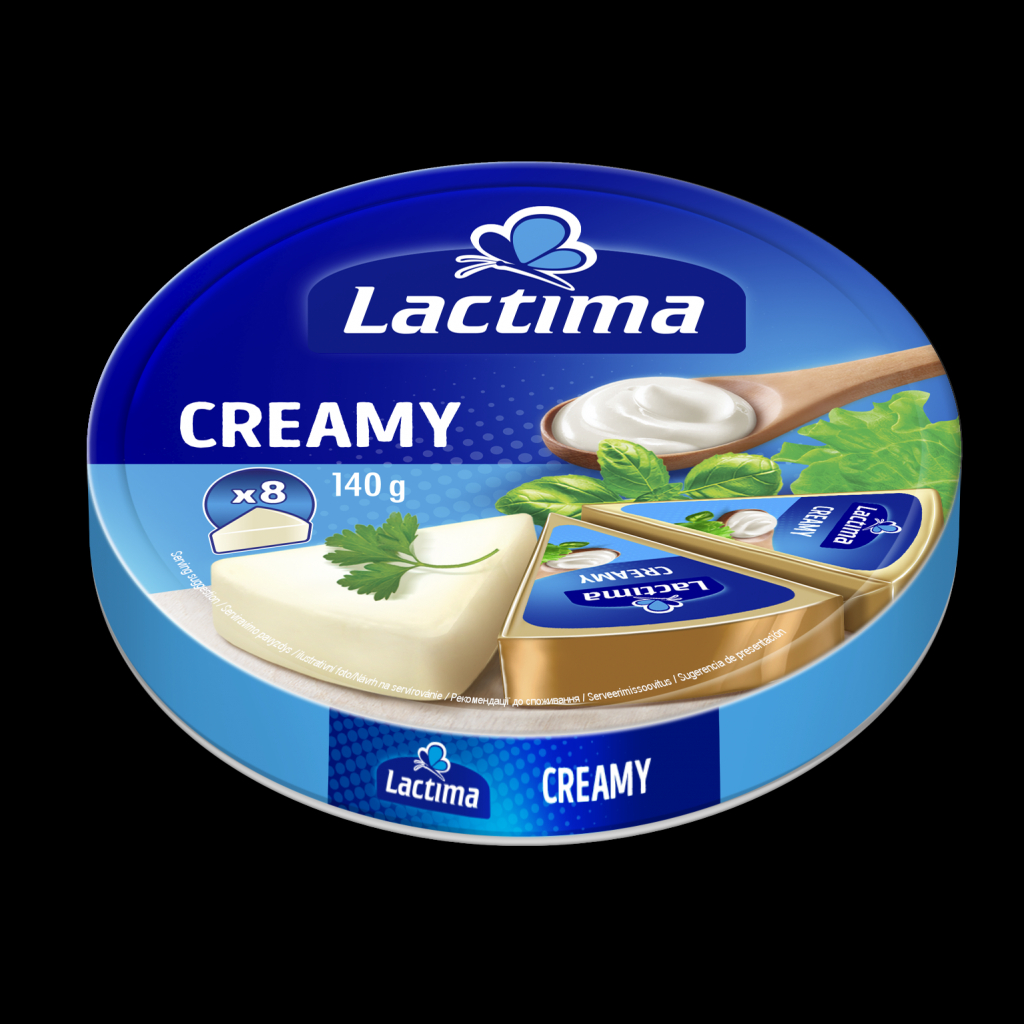 ТОПЕНО СИРЕНЕ CREAMY LACTIMA 140g